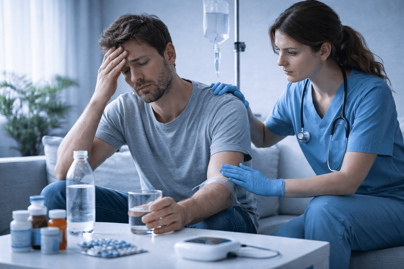 Как правильно провести детоксикацию при запое?